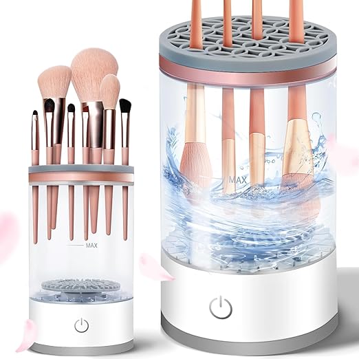 Automatic Makeup Brush Cleaner