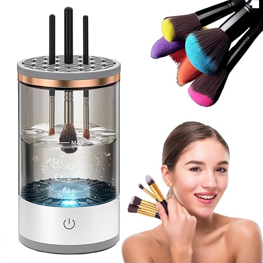 Automatic Makeup Brush Cleaner